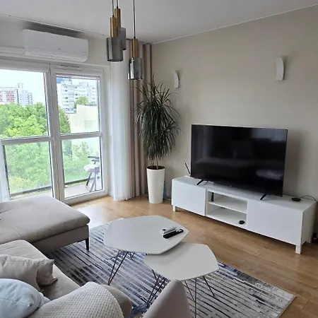 Апартаменты Z Widokiem Na Sky Tower